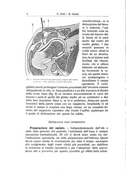 La chirurgia degli organi di movimento