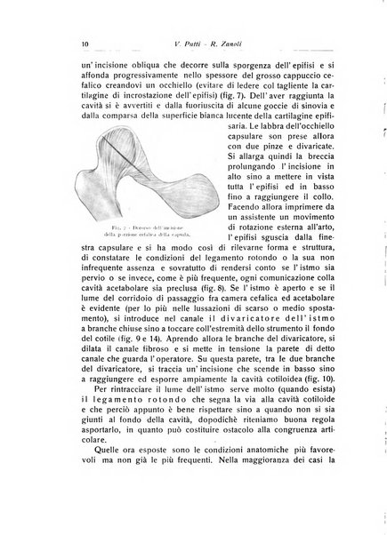 La chirurgia degli organi di movimento