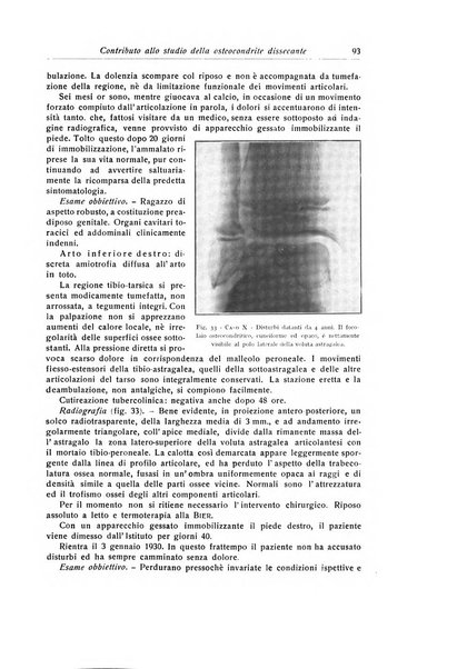 La chirurgia degli organi di movimento