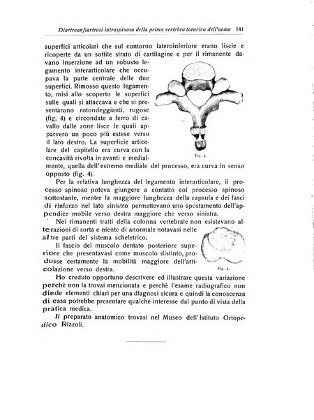 La chirurgia degli organi di movimento