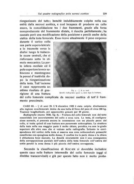 La chirurgia degli organi di movimento