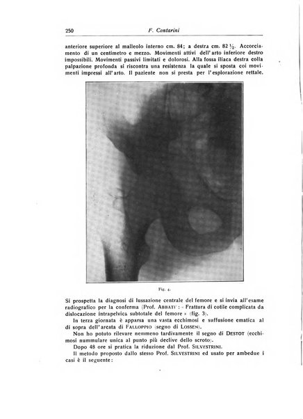 La chirurgia degli organi di movimento