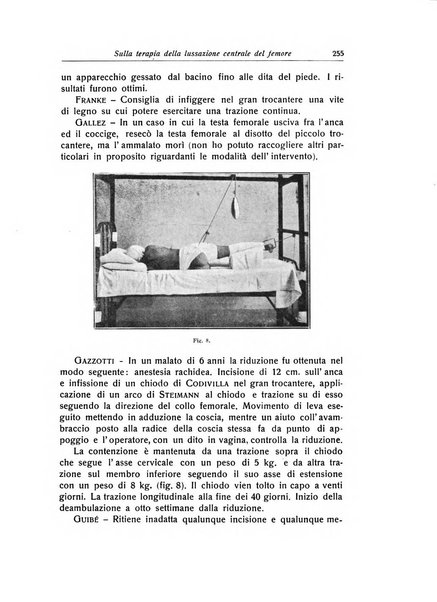 La chirurgia degli organi di movimento