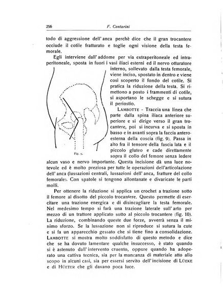 La chirurgia degli organi di movimento