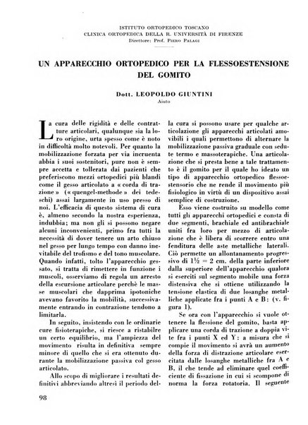 La chirurgia degli organi di movimento