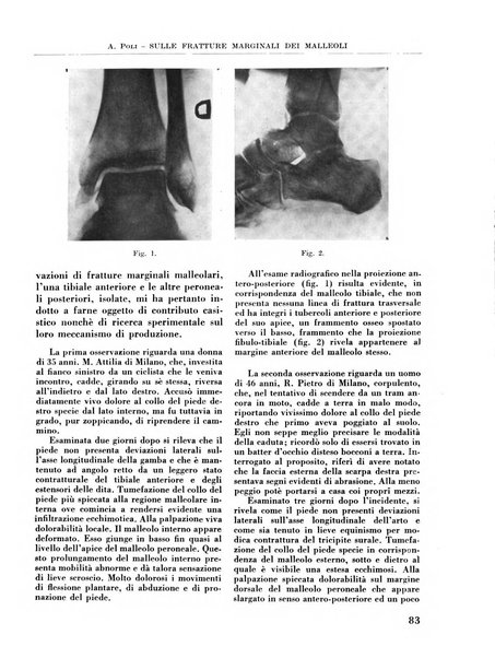 La chirurgia degli organi di movimento