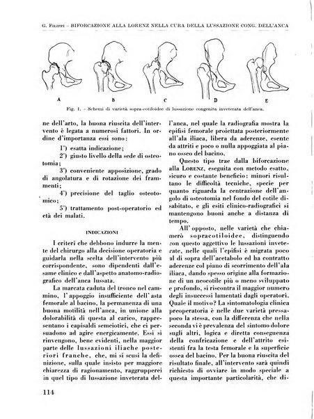 La chirurgia degli organi di movimento