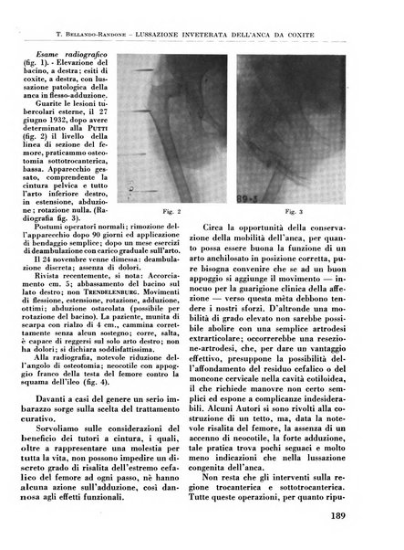 La chirurgia degli organi di movimento