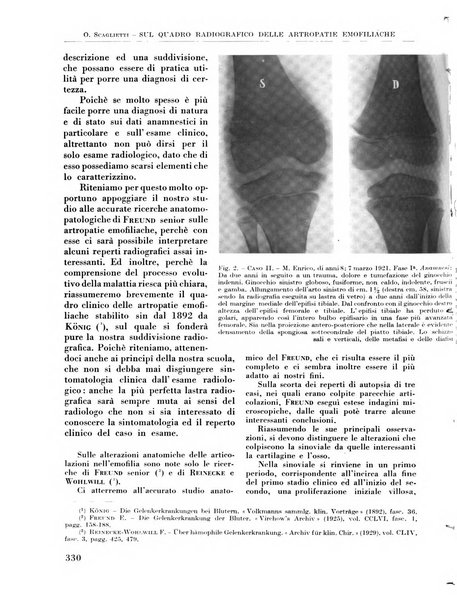 La chirurgia degli organi di movimento