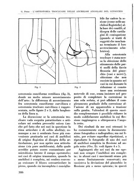 La chirurgia degli organi di movimento