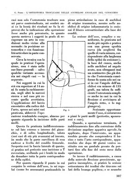 La chirurgia degli organi di movimento