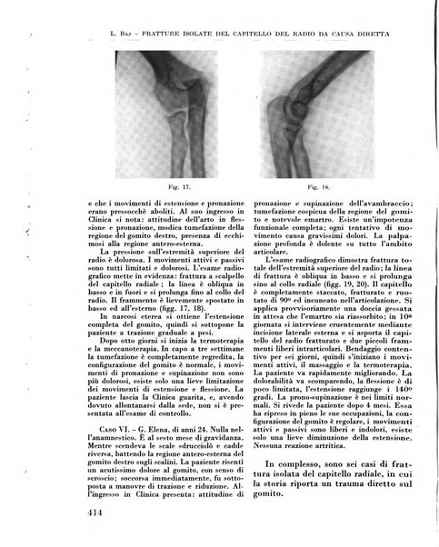 La chirurgia degli organi di movimento