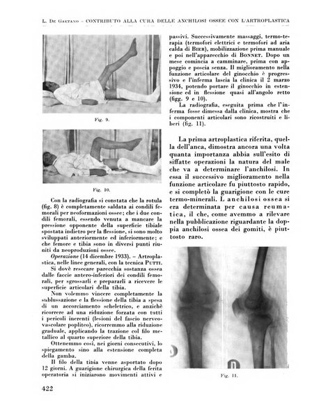 La chirurgia degli organi di movimento