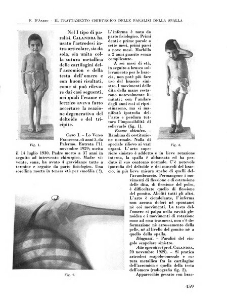 La chirurgia degli organi di movimento