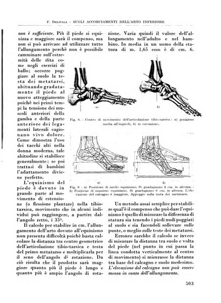 La chirurgia degli organi di movimento