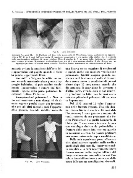 La chirurgia degli organi di movimento