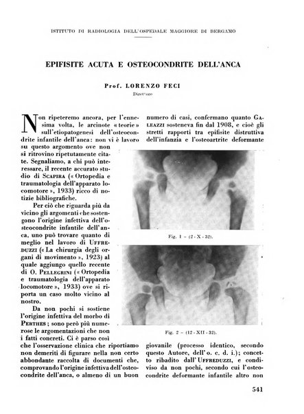 La chirurgia degli organi di movimento