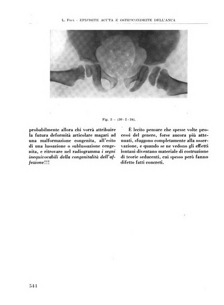 La chirurgia degli organi di movimento