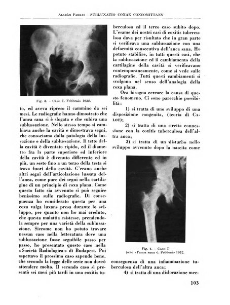 La chirurgia degli organi di movimento