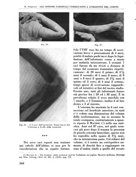 La chirurgia degli organi di movimento