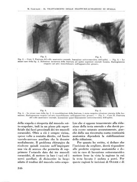 La chirurgia degli organi di movimento