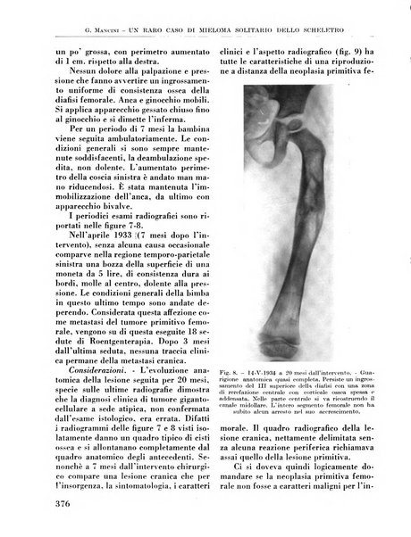 La chirurgia degli organi di movimento