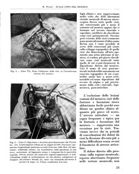 La chirurgia degli organi di movimento