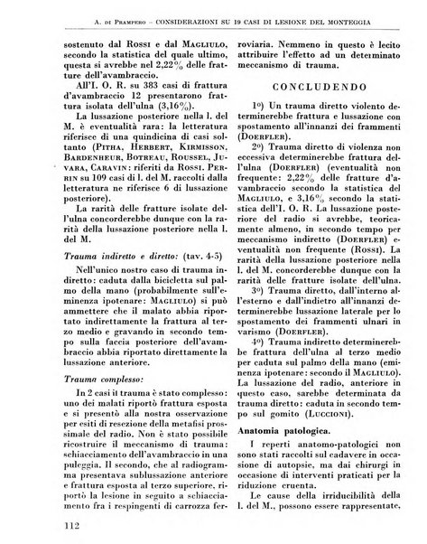 La chirurgia degli organi di movimento