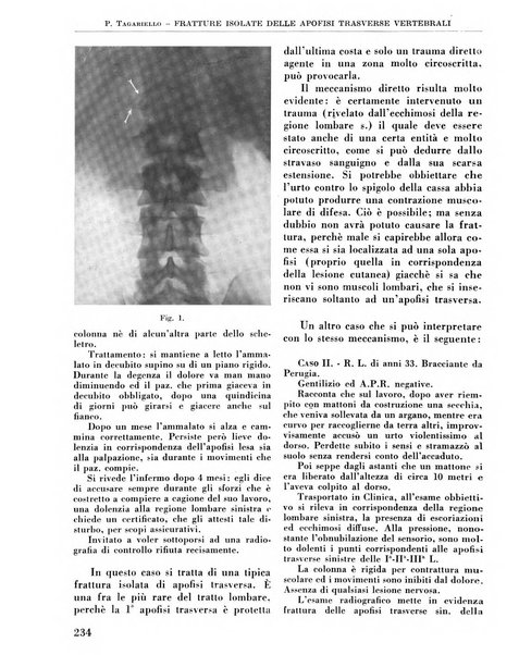 La chirurgia degli organi di movimento