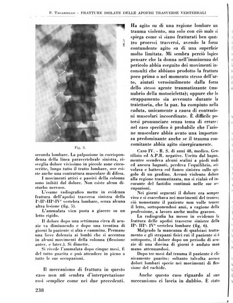 La chirurgia degli organi di movimento