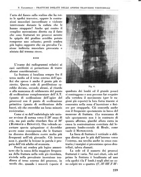 La chirurgia degli organi di movimento