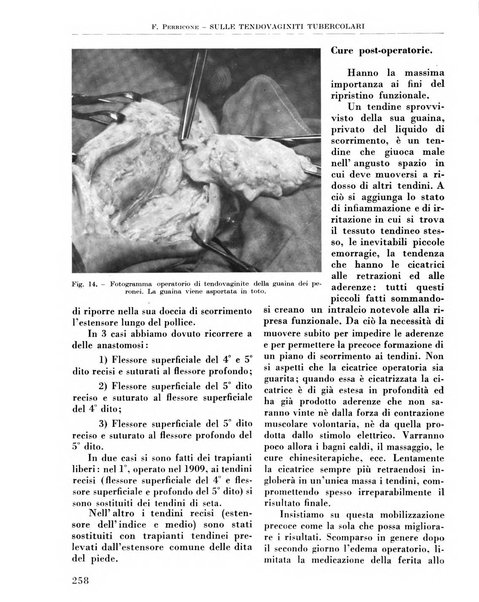 La chirurgia degli organi di movimento