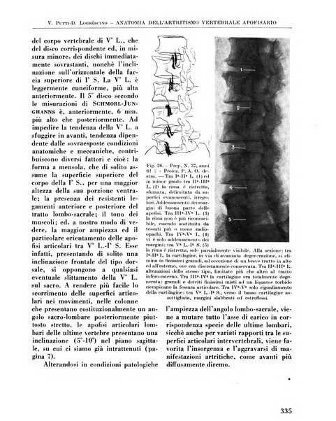 La chirurgia degli organi di movimento