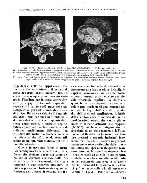 La chirurgia degli organi di movimento