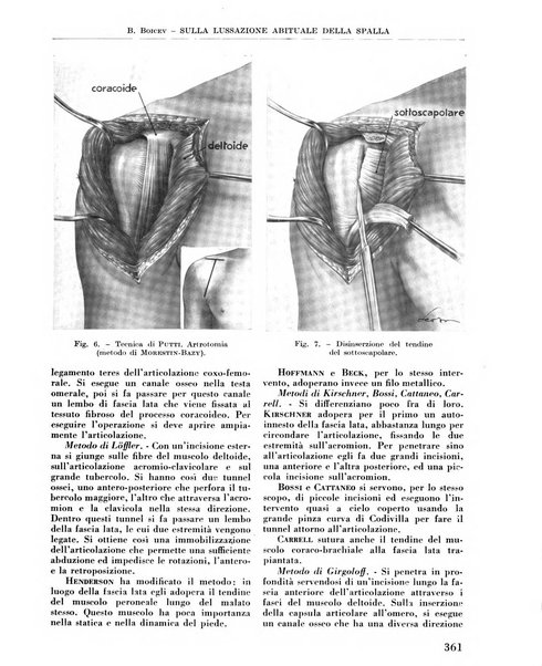 La chirurgia degli organi di movimento