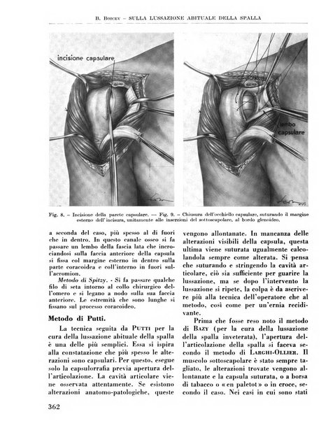 La chirurgia degli organi di movimento