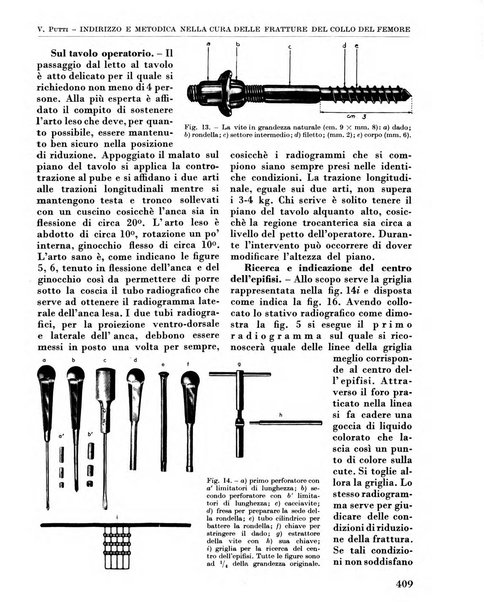 La chirurgia degli organi di movimento