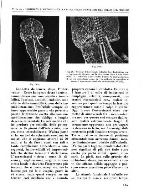 La chirurgia degli organi di movimento