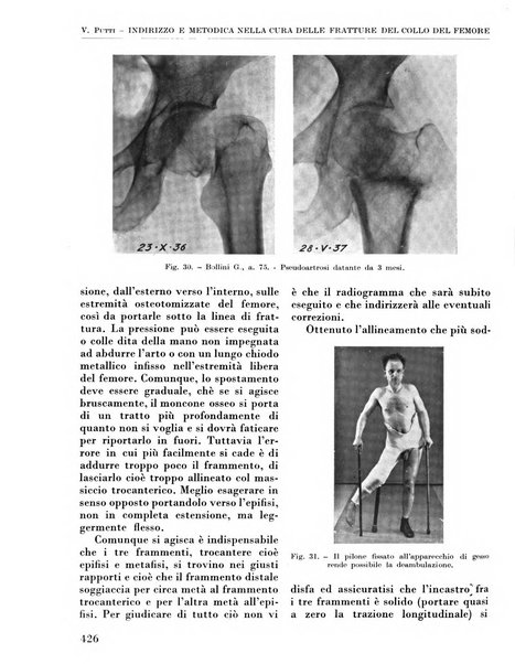 La chirurgia degli organi di movimento