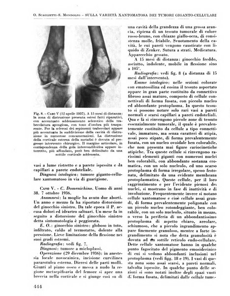 La chirurgia degli organi di movimento