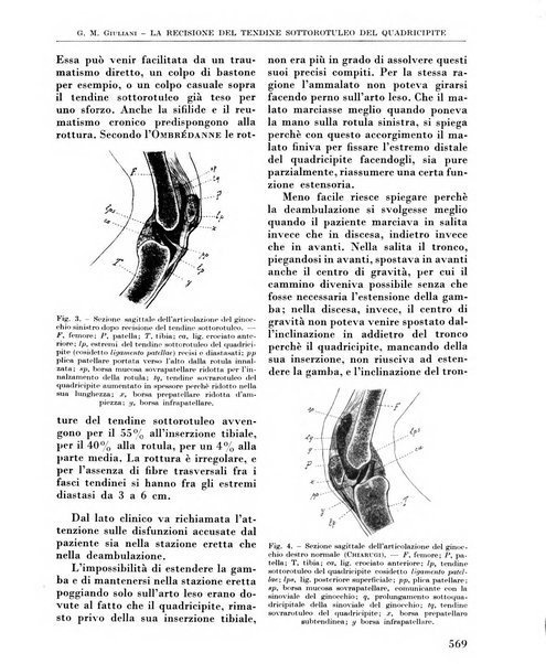 La chirurgia degli organi di movimento