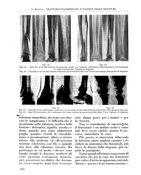 La chirurgia degli organi di movimento