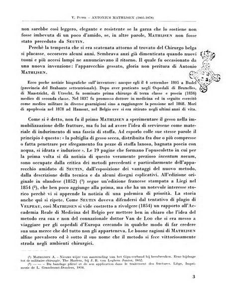 La chirurgia degli organi di movimento