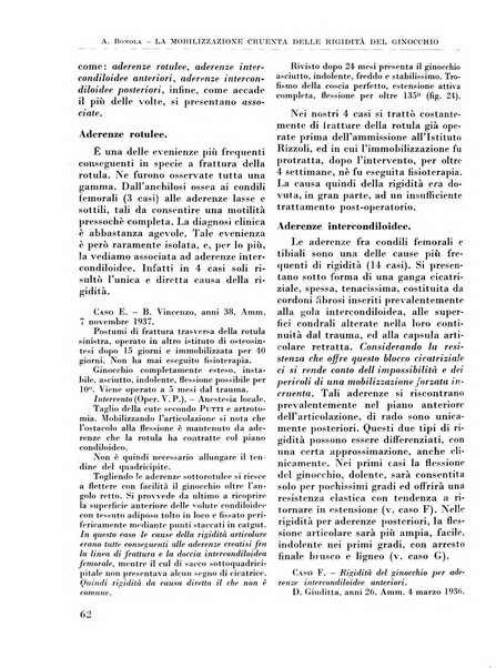 La chirurgia degli organi di movimento