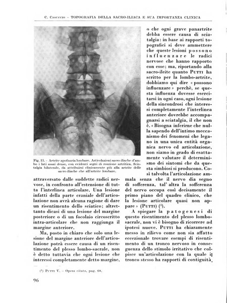 La chirurgia degli organi di movimento