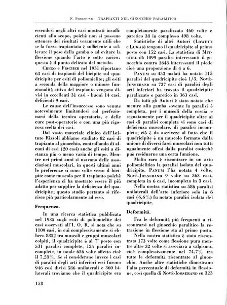 La chirurgia degli organi di movimento