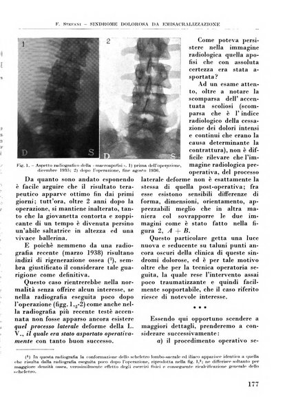 La chirurgia degli organi di movimento