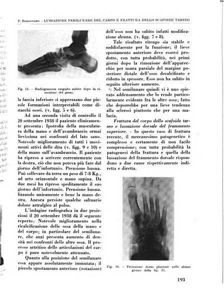 La chirurgia degli organi di movimento