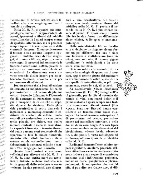 La chirurgia degli organi di movimento