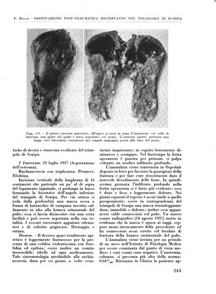 La chirurgia degli organi di movimento